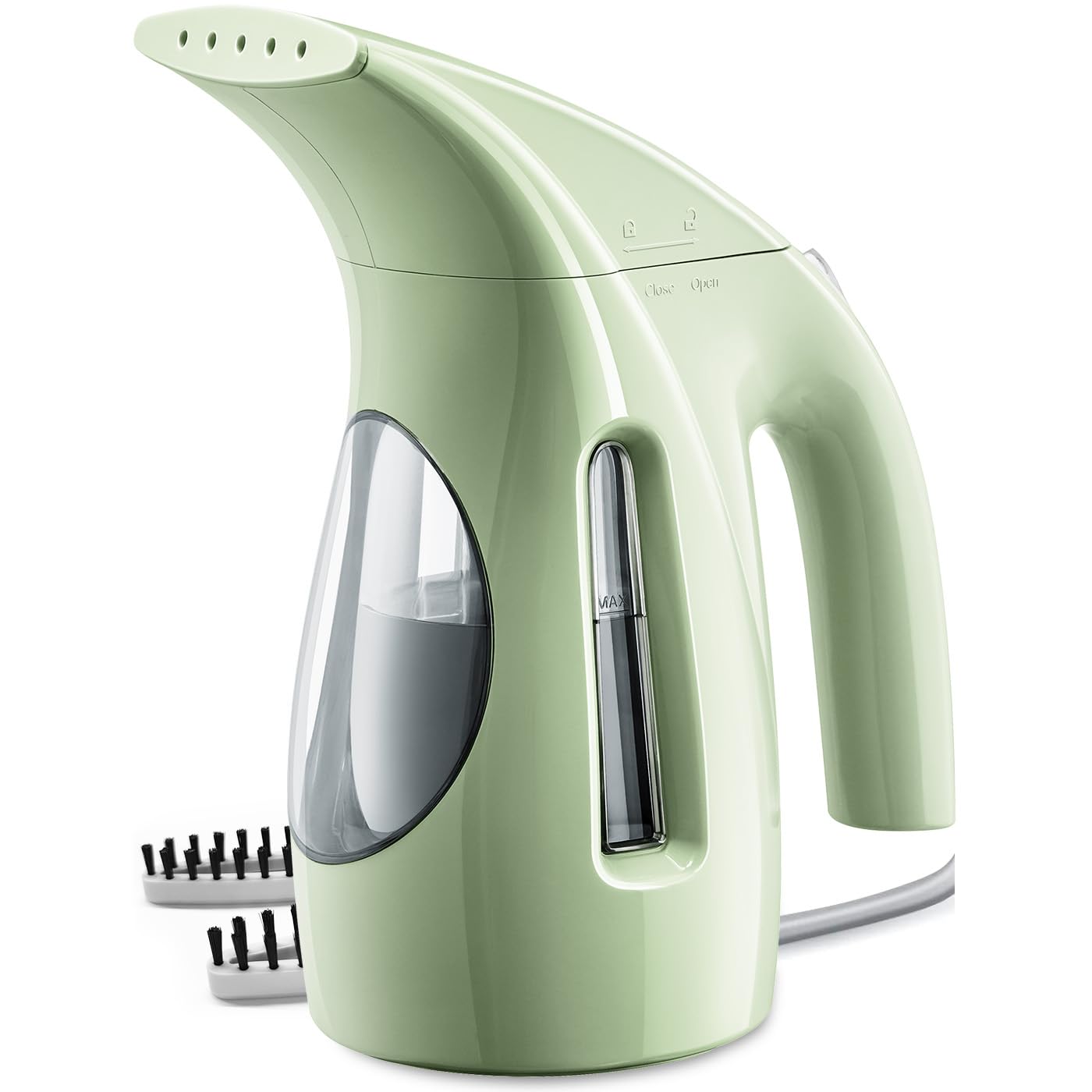 HiLIFE Steamer for Clothes, Portable Handheld Design, 240ml Big Capacity, 700W, Strong Penetrating Steam, Removes Wrinkle, for Home, Office(ONLY FOR 120V)-Black